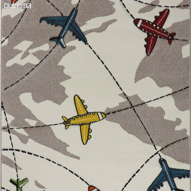 Alfombra infantil de una sola pieza AVIÓN