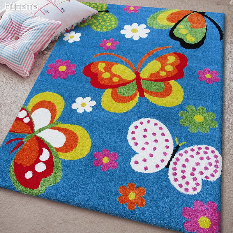 Alfombra infantil MONDO Mariposas