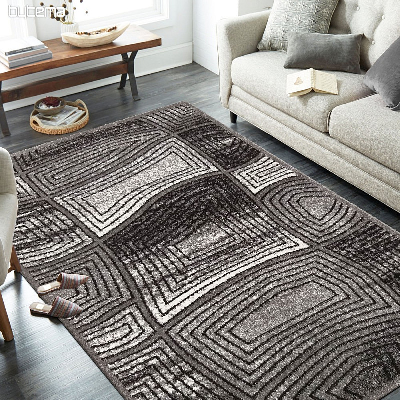 Alfombra pieza PANAMERO 6 ventanas gris