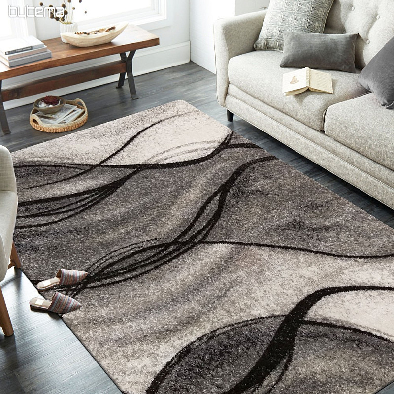 Alfombra pieza PANAMERO lana gris