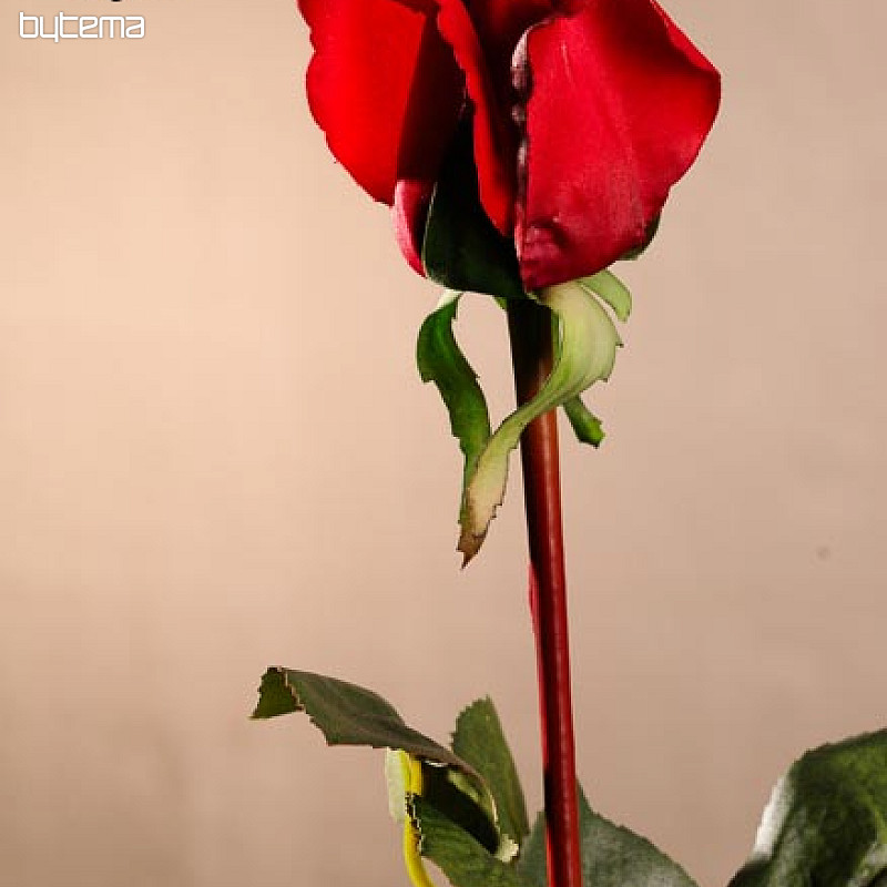 Capullo de rosa rojo 70 cm