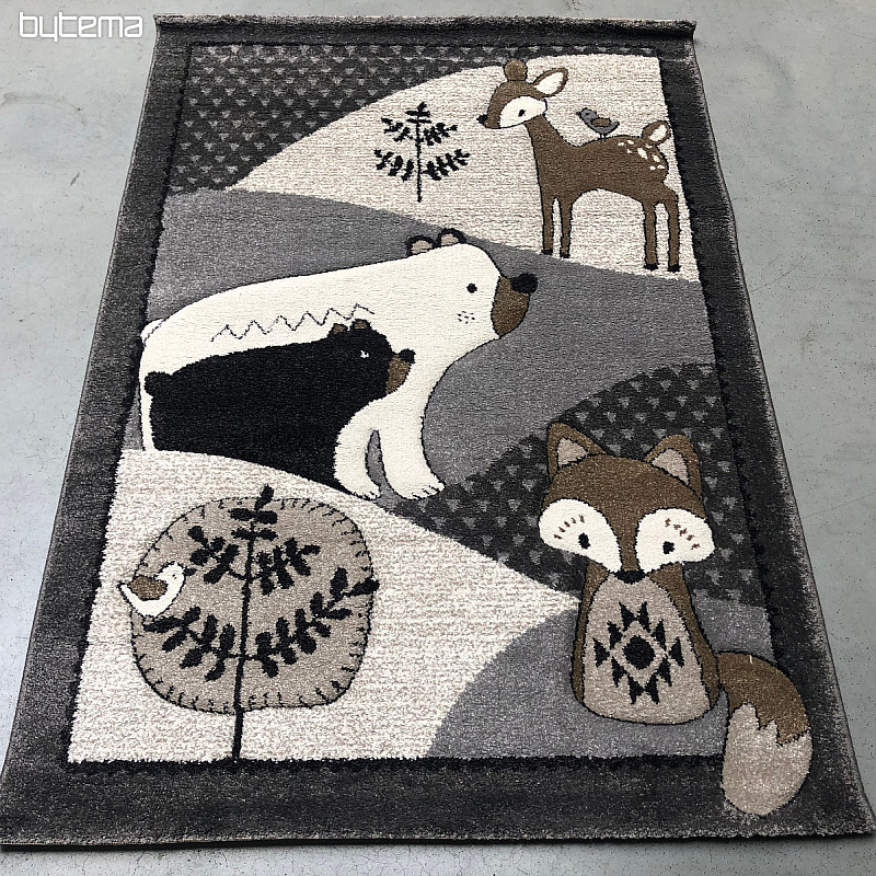 Alfombra infantil VEGAS ANIMALES DEL BOSQUE