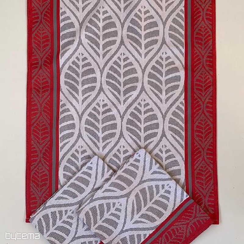 Toallas HOJAS ROJAS 3 uds