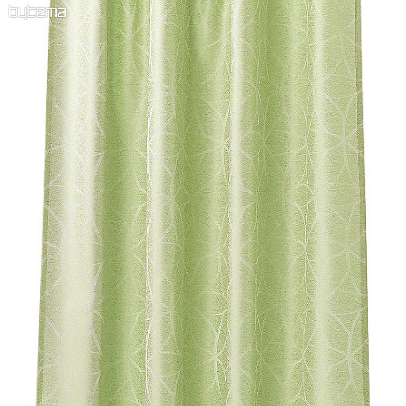 Cortina decorativa GINA verde 146x245