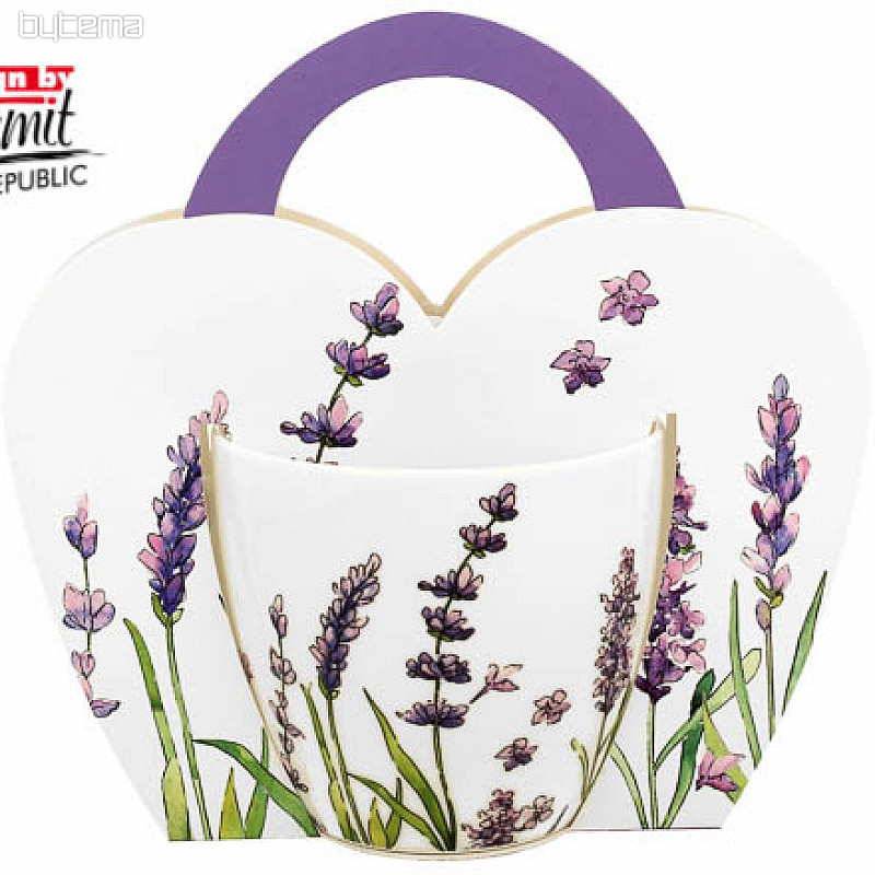 Taza de porcelana Lavanda E
