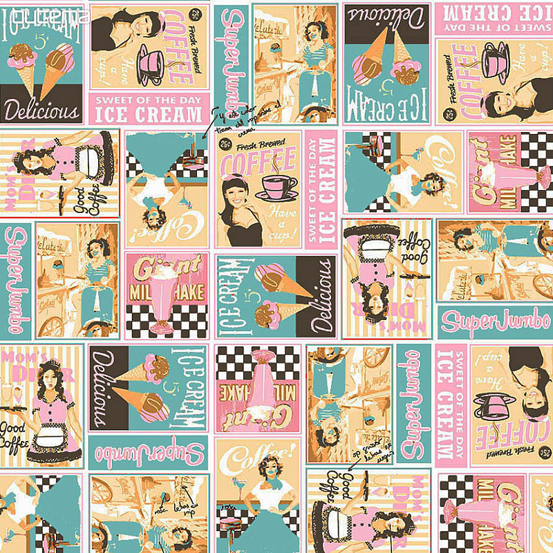 Tela decorativa HELADO