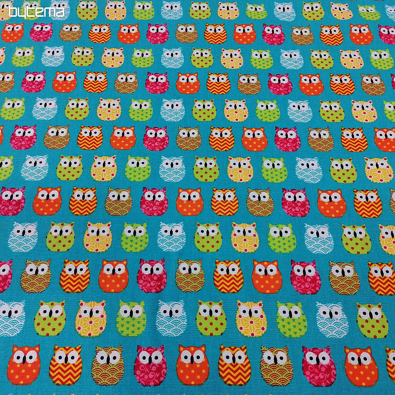Tela decorativa MINI BÚHOS 6