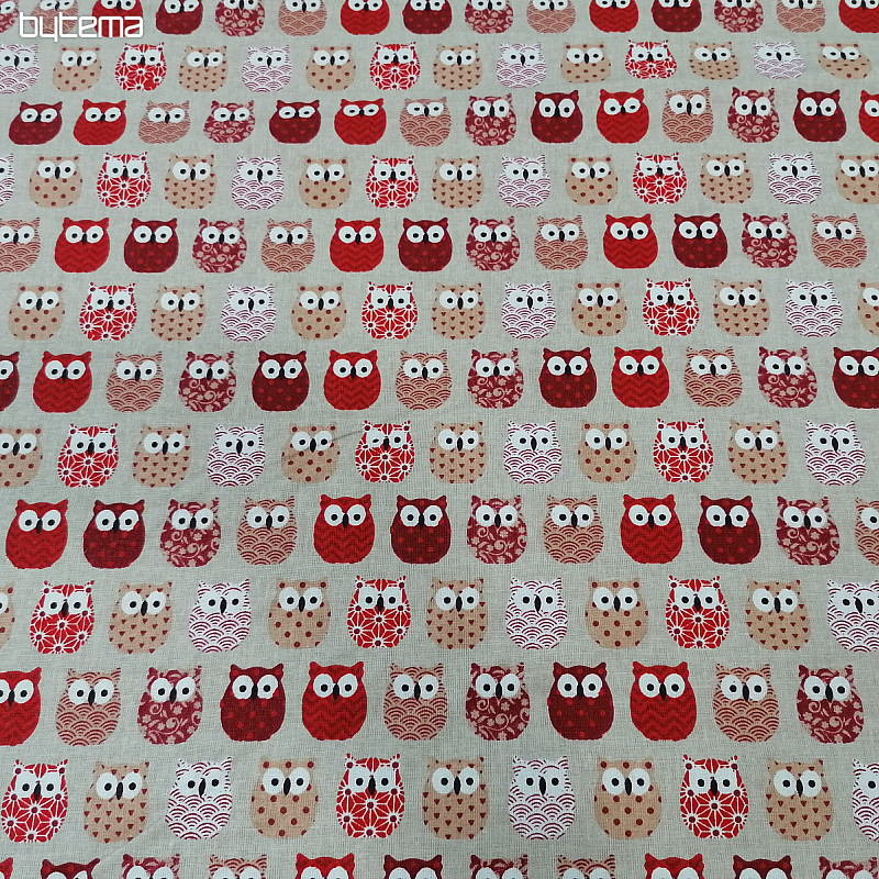 Tela decorativa MINI BÚHOS 4