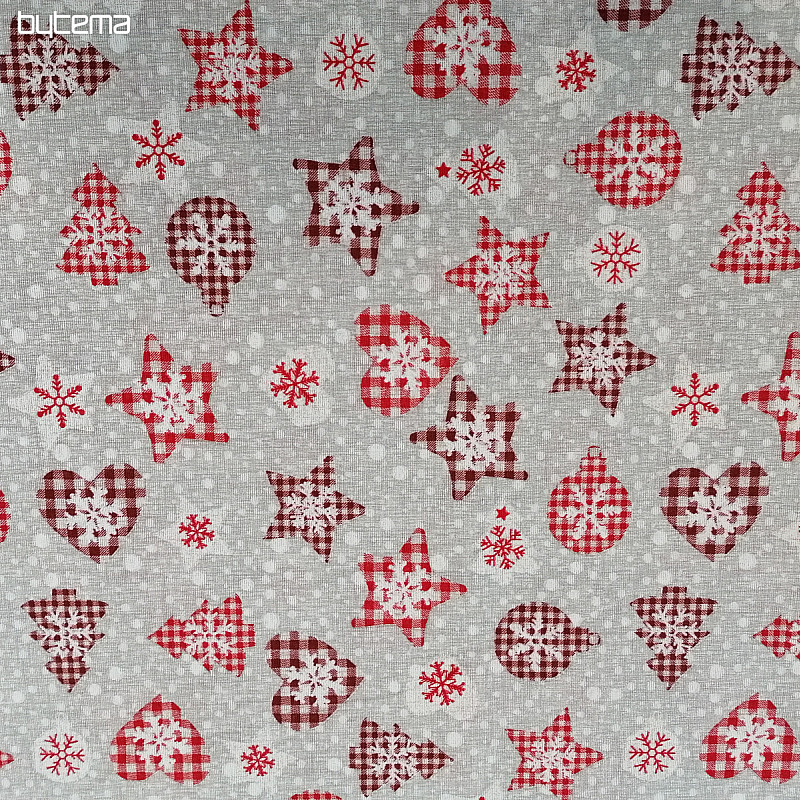 Tela decorativa navideña MIX LAPONIA