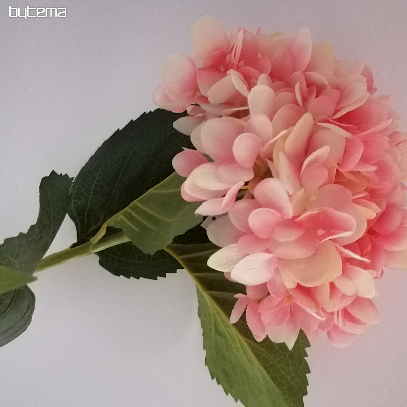 HYDRANGEA - flor artificial rosa claro