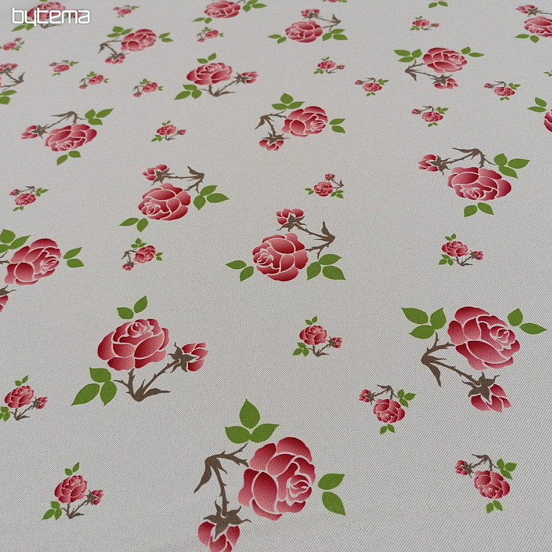 Tela decorativa BLACK OUT Rosas