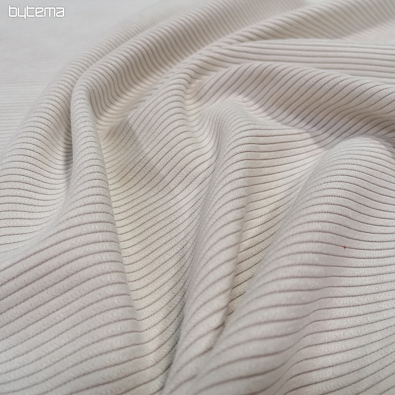 funda de tela RIB NATURAL CORDEAUX crema