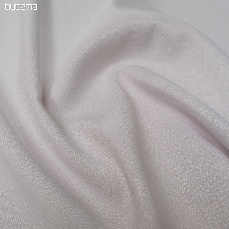 Tela decorativa Teflón ELBA blanco
