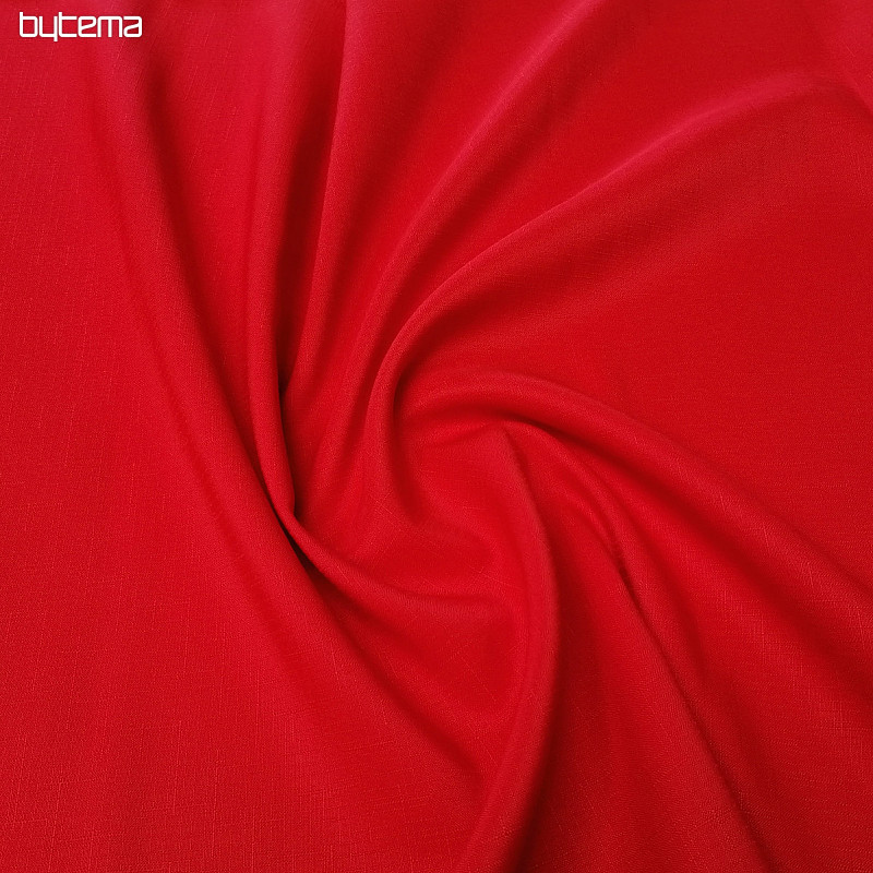 Tela decorativa Teflón ELBA rojo