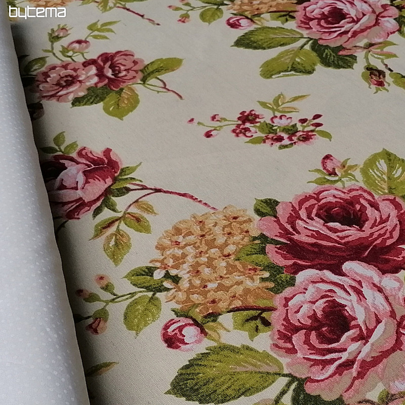 Tela decorativa CORNWALL ROSE