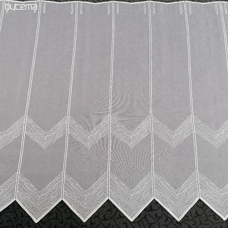 Cortina de vidrieras - voile con bordado 261911