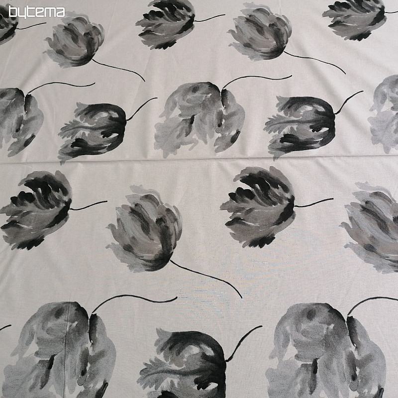 Tela decorativa IZALINE gris