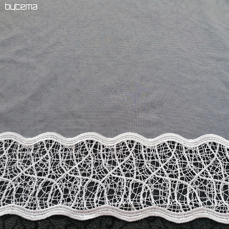 Cortina de lujo GERSTER 11619 blanco