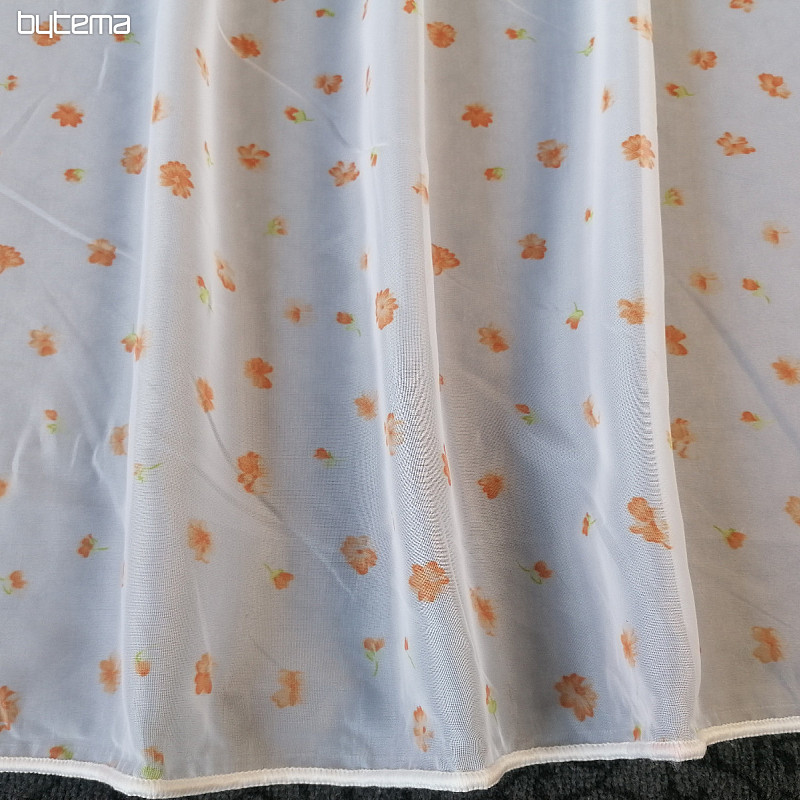Cortina voile corta 80 cm