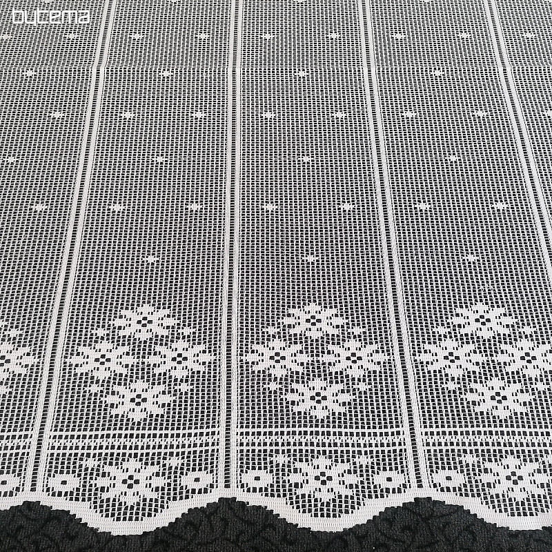 Cortina corta jacquard 115 cm