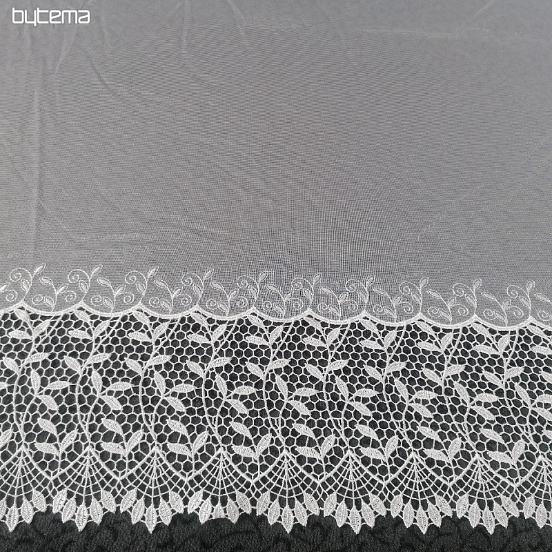 Cortina de lujo GERSTER 11741 blanco
