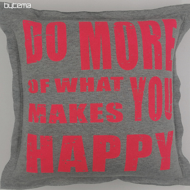 Funda de almohada SONRISA rosa