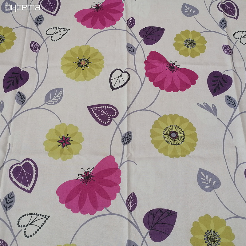 Cortina decorativa Flores 1 -140x240 cm-