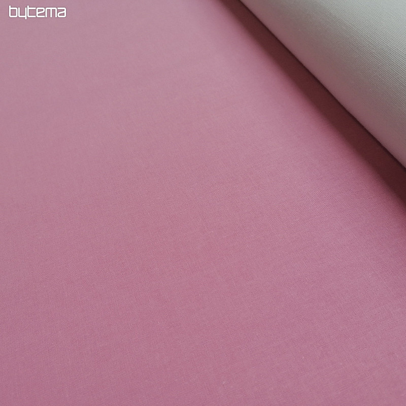 Tela de algodón UNI rosa claro II.