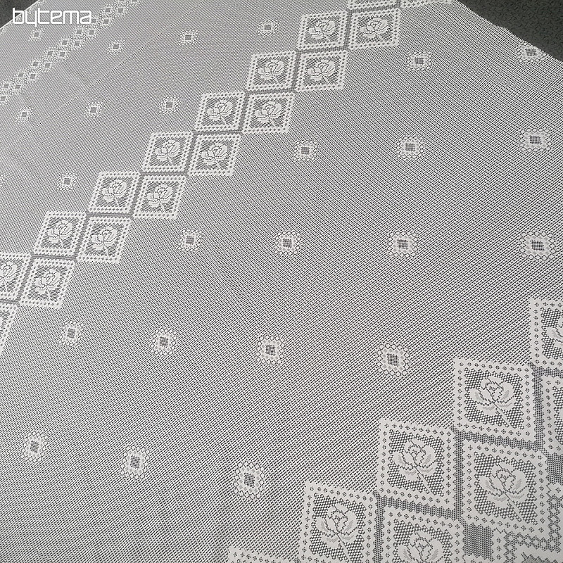 Cortina jacquard 86759/300 blanco