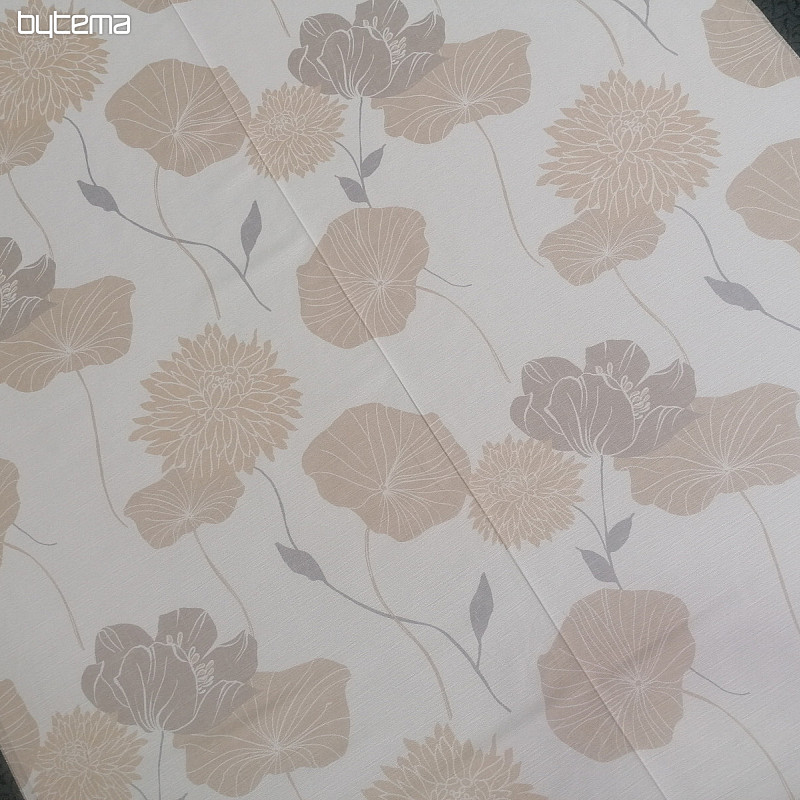 Tela decorativa Taurus-flores beige