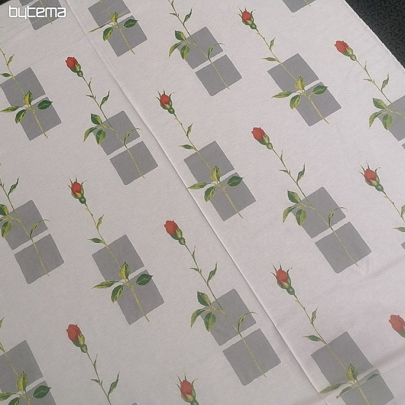 Cortina decorativa Rosa 1 -140x260 cm-