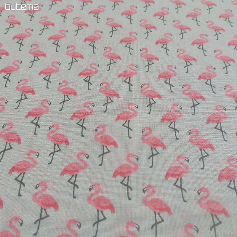 Tela decorativa FLAMINGO gris