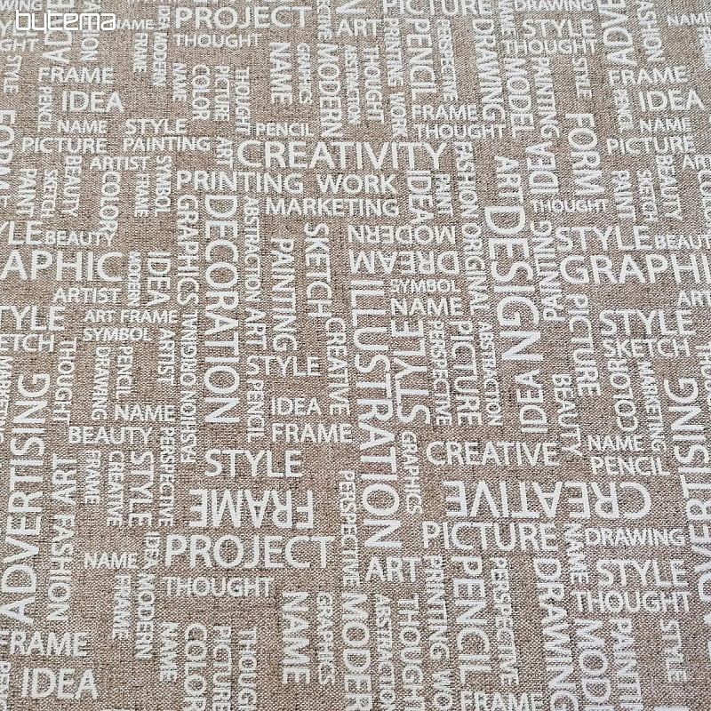 Tela decorativa ART LETRAS