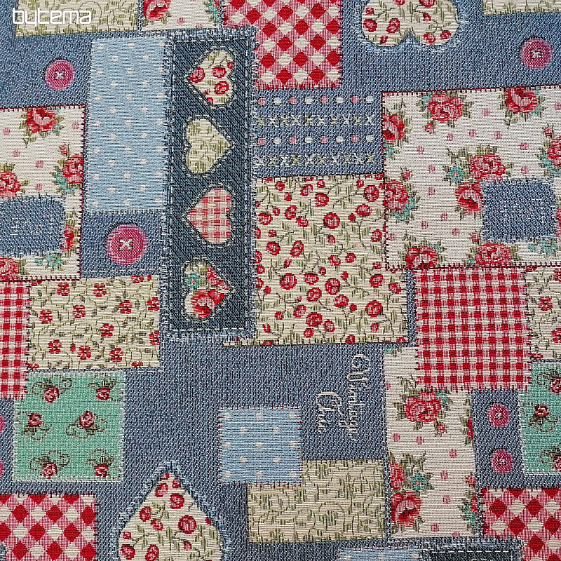 Mantel tapiz, bufanda de patchwork vintage