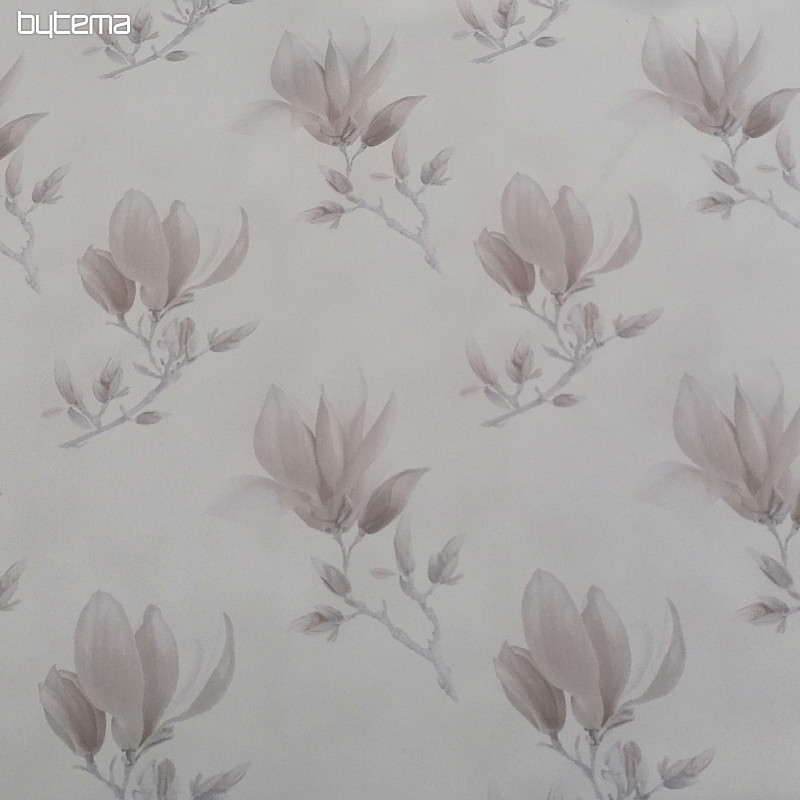 Tela decorativa BLACK OUT MAGNOLIA marrón