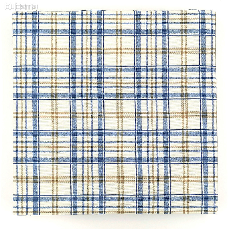 Cojines de silla Laura cuadros azul