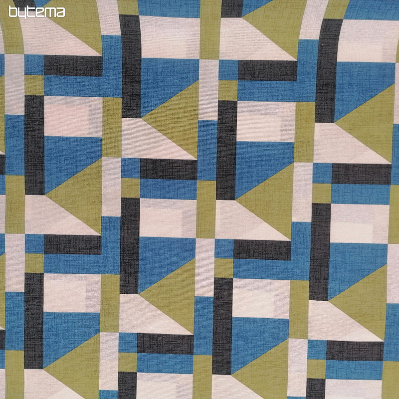 Tela decorativa Geo azul