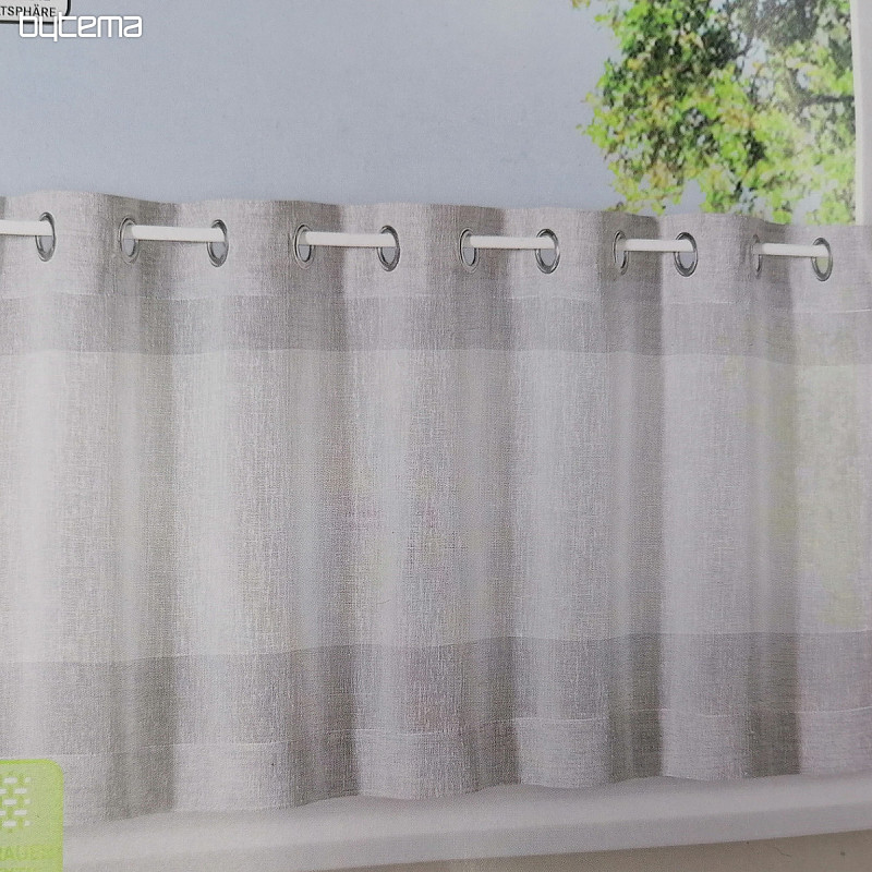 Cortina acabada GERSTER gris crema 50x140 cm