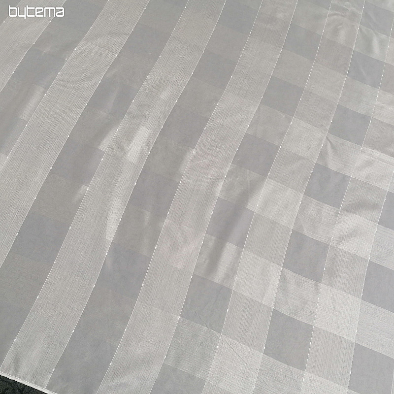 Cortina voile 5533 cubos blanco