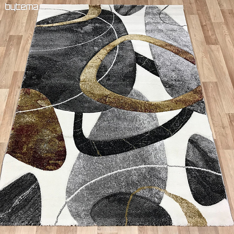 Alfombra moderna círculos geométricos DIAMOND