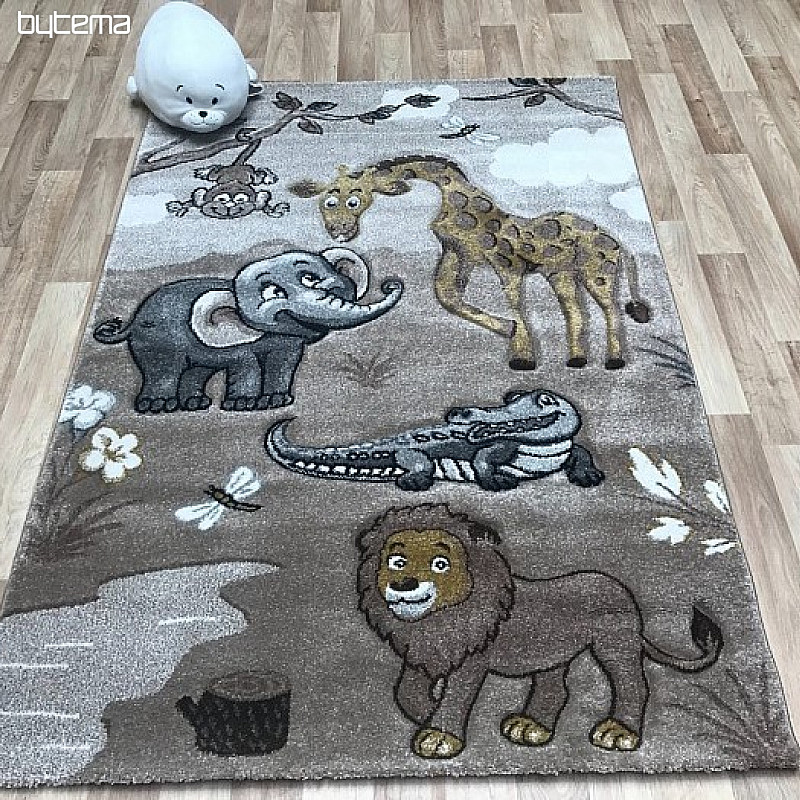 Alfombra infantil ANIMALES Africanos