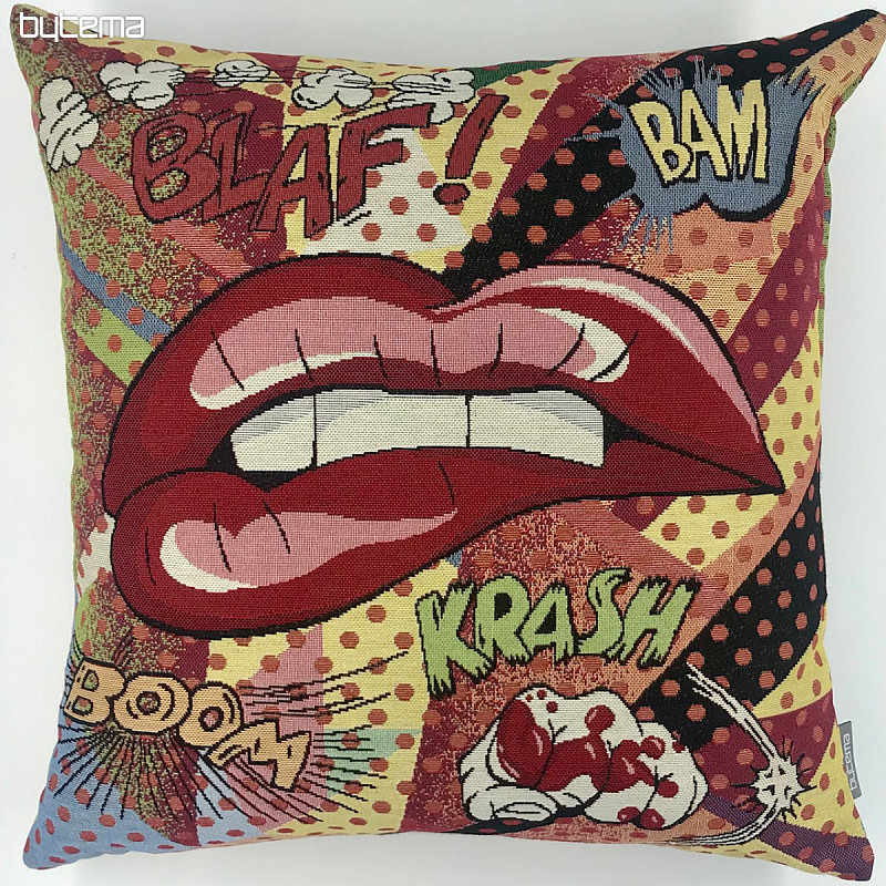 Funda de cojín tapiz COMICS LABIOS