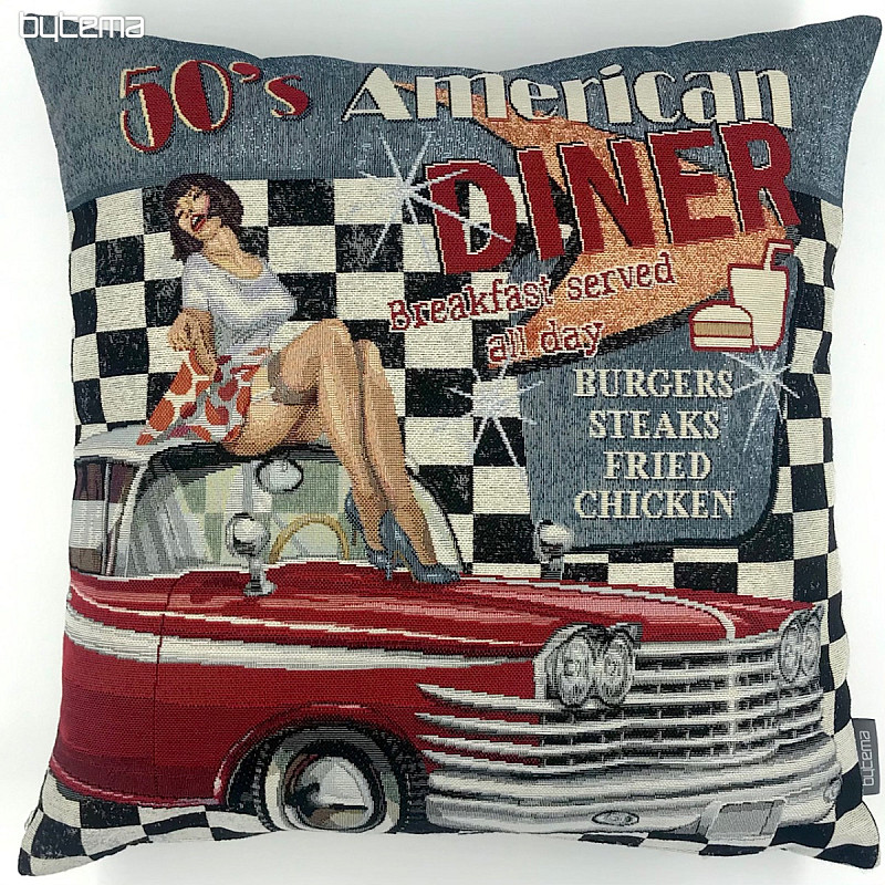 Funda de almohada tapiz AMERICAN DINER