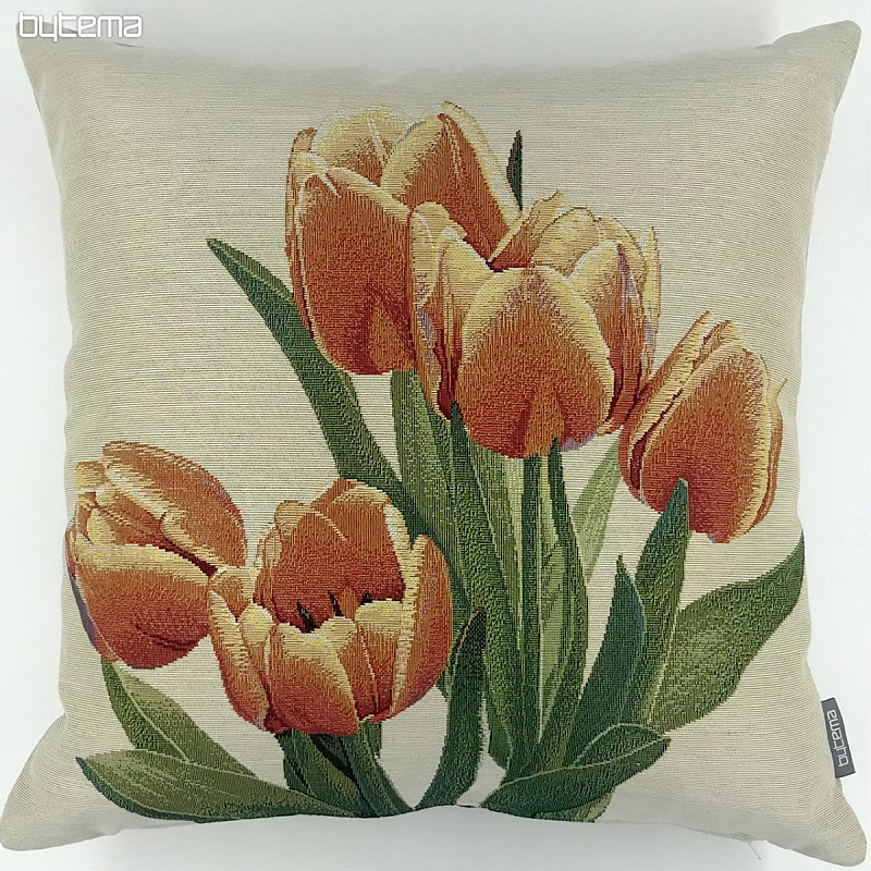 Funda de cojín tapiz FLORES 5