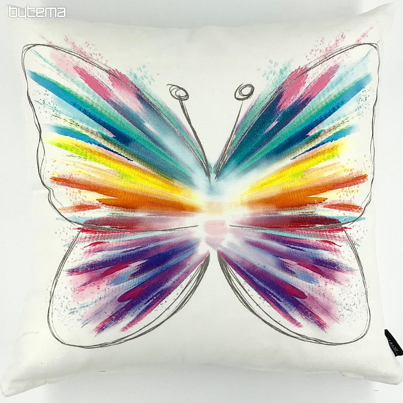 Funda de cojín decorativa MARIPOSA PASTEL