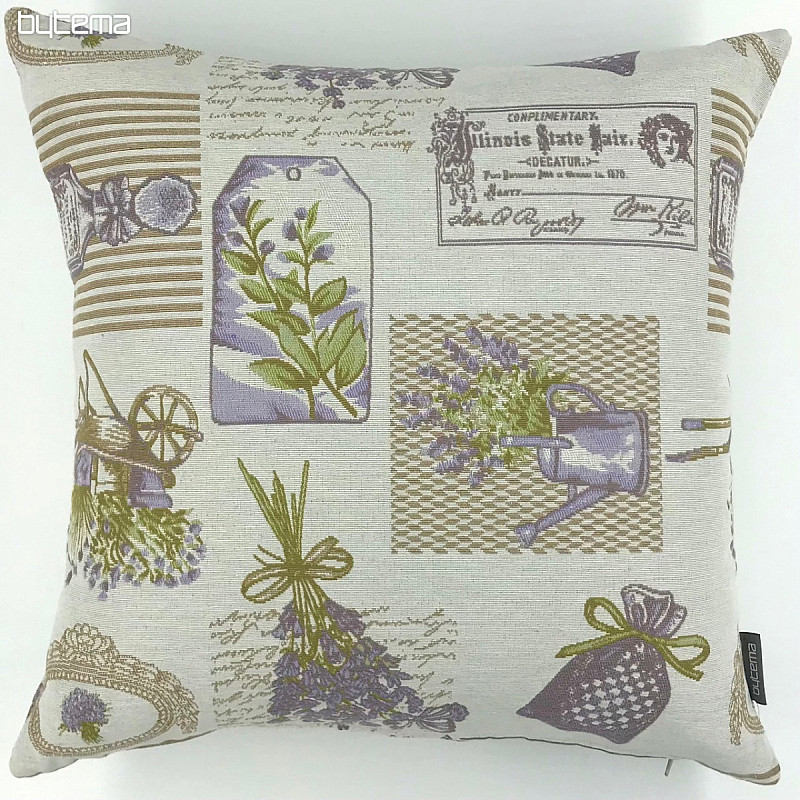 Funda de cojín tapiz decorativo LAVANDA