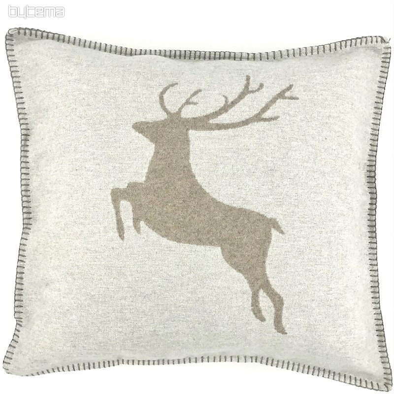 SYLT JELEN - funda de almohada gris claro st. gris