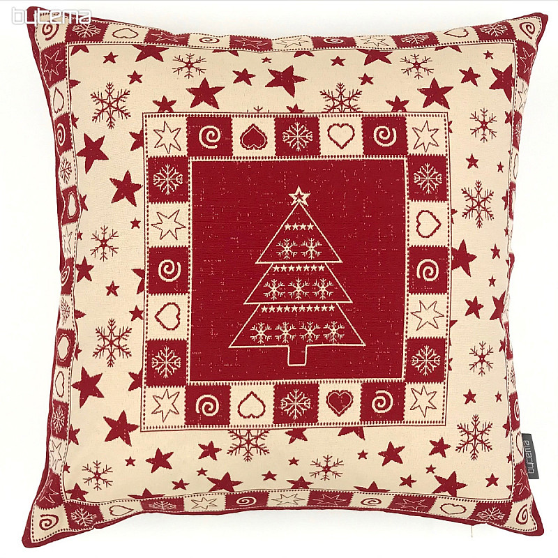 Revestimiento decorativo navideño ÁRBOL DE NAVIDAD I ROJO