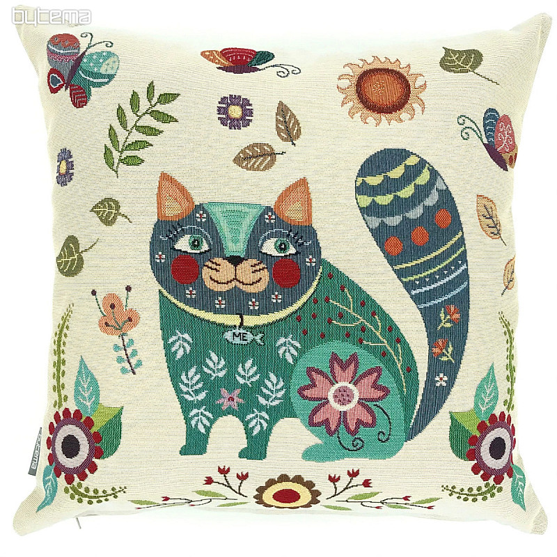 Funda cojín tapiz ANIMALES ALEGRE 1