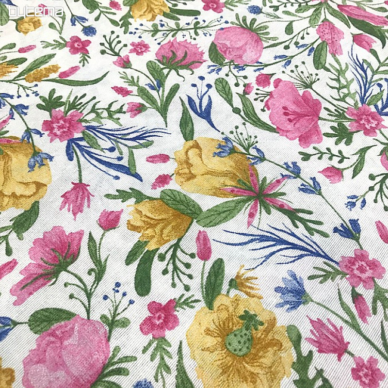 Mantel - CLARA flores rosas